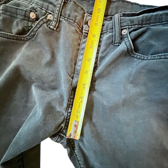 LEVIS 511 Stretch Slim Denim Jeans Black Dark Gray 32X30 White Tag Straight Leg - Picture 12 of 12